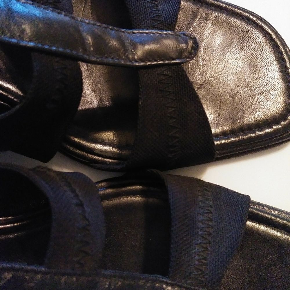 Donald J. Pliner Den Black Mesh Heeled Sandals - Picture 9 of 10